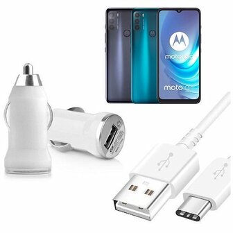 Autolader Motorola Moto G50 USB C