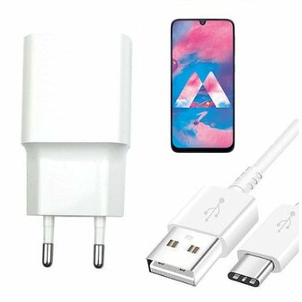 Samsung M30 Oplader Snellader USB C