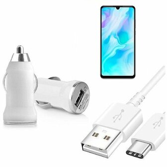 Huawei P30 Lite Autolader USB C