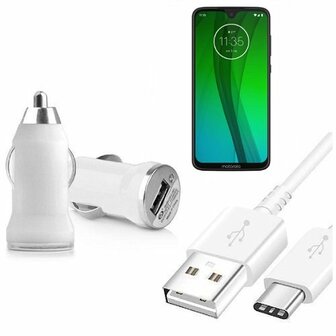 Autolader USB C Motorola Moto G7