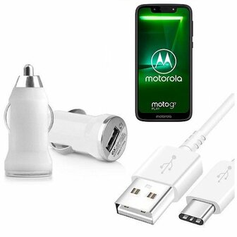 Autolader USB C Motorola Moto G7 Play