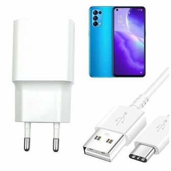 Oppo Reno5 5G Oplader Snellader USB C