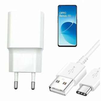 Oppo Reno 6 5G Oplader Snellader USB C