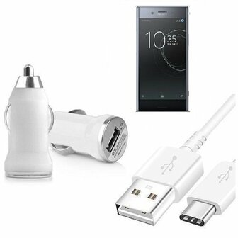 Sony Xperia XZ2 Premium Autolader USB C