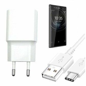 Sony Xperia XZ2 Premium Oplader Snellader USB C