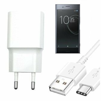 Sony Xperia XZ Premium Oplader Snellader USB C