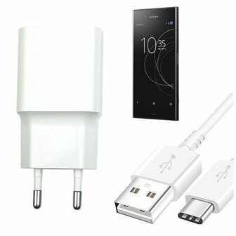 Sony Xperia XZ1 Oplader Snellader USB C