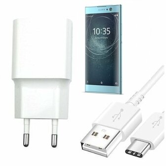 Sony Xperia XA2 Plus Oplader Snellader USB C