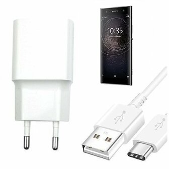 Sony Xperia XA2 Ultra Oplader Snellader USB C