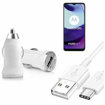 Autolader Motorola Moto E20 USB C