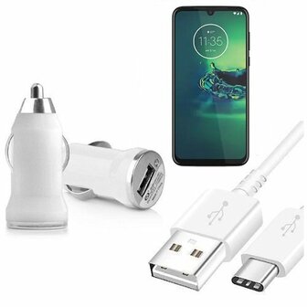 Autolader Motorola G8 Plus USB C