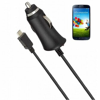 Samsung Autolader Micro USB Galaxy S4