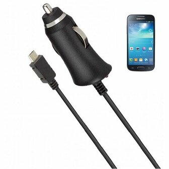 Samsung Autolader Micro USB Galaxy S4 Mini