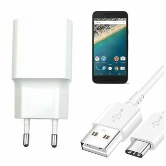 Weg huis Belichamen magie Goedkope LG Nexus 5X Oplader Snellader USB C 🔥 NU KORTING 35% -  Smartphonecases.nl