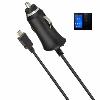 Autolader Micro USB Sony Xperia Z3 Compact