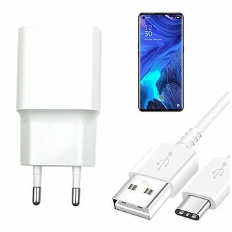 Oppo Reno 4 Pro Oplader Snellader USB C