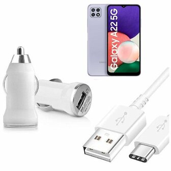 Autolader Samsung A22 5G USB C