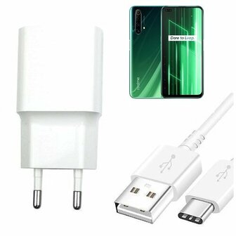 Realme X50 5G Oplader Snellader USB C