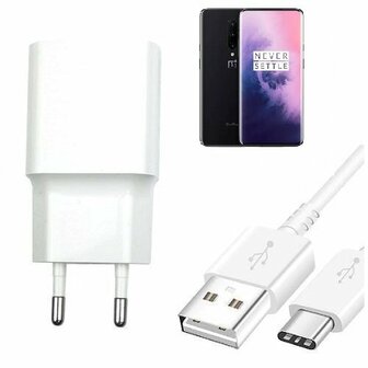 OnePlus 7 Pro Oplader Snellader USB C