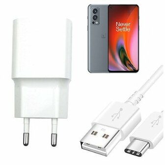 OnePlus Nord 2 Oplader Snellader USB C