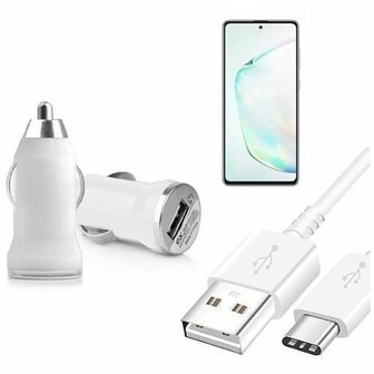 Autolader Samsung Galaxy S10 Lite USB C