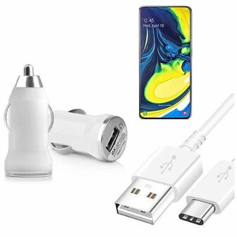 Autolader Samsung A81 USB C