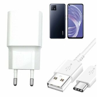 Oppo A73 5G Oplader Snellader USB C