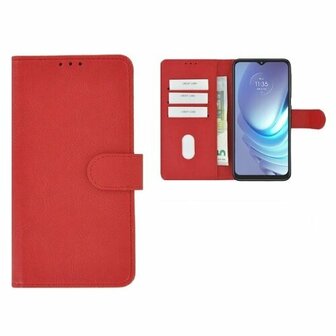 Oppo Reno 4 Pro Hoesje Met Pasjeshouder Bookcase Rood