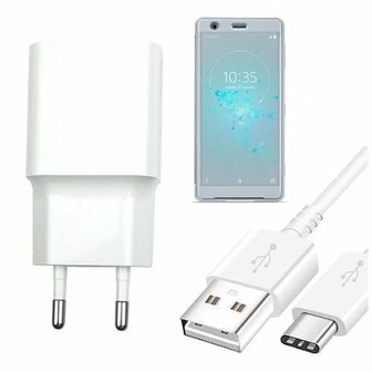 Sony Xperia XZ2 Compact Oplader Snellader USB C