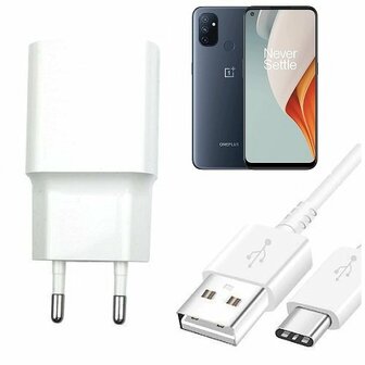 OnePlus Nord N100 Oplader Snellader USB C