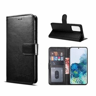 OnePlus Nord N100 Hoesje Met Pasjeshouder Bookcase Zwart