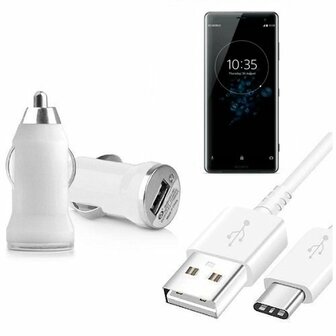 Sony Xperia XZ3 Autolader USB C