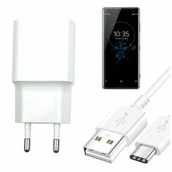 Sony Xperia XZ3 Oplader Snellader USB C