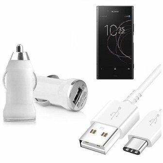 Sony Xperia XZ1 Autolader USB C