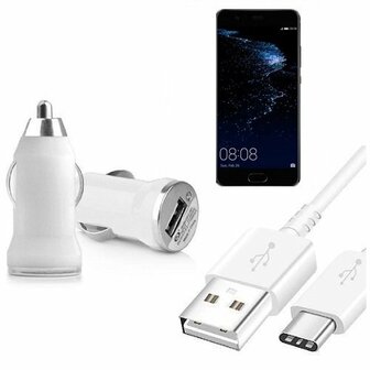 Huawei P10 Plus Autolader USB C