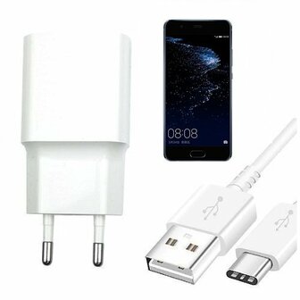 Huawei P10 Plus Oplader Snellader USB C