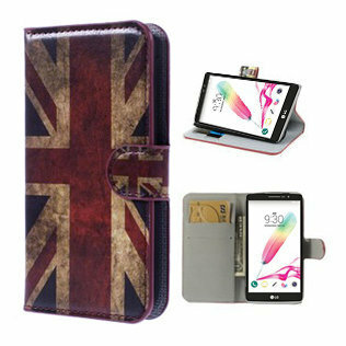 LG G4 Hoesje Met Pasjeshouder Bookcase UK Print