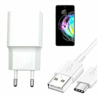 Motorola Edge 20 Oplader Snellader 25W USB C