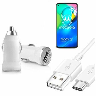 Autolader Motorola G8 Power Lite USB C