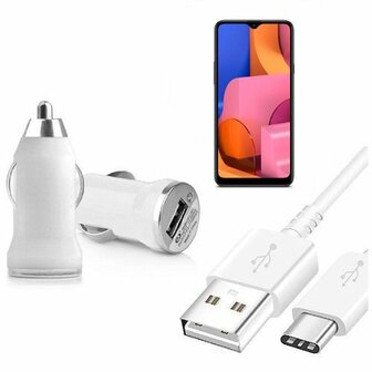 Autolader Samsung A20s USB C