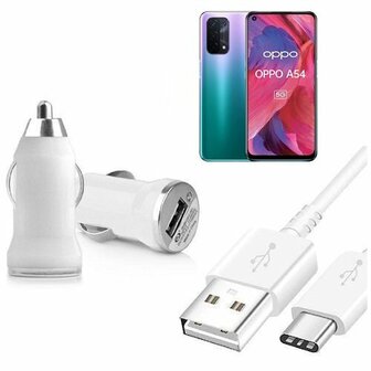 Autolader Oppo A54 USB C