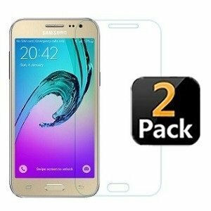 Samsung J2 2016 Screenprotector Beschermglas 2x