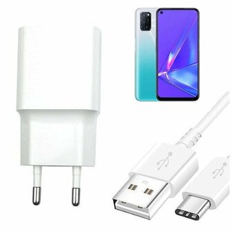 Oppo A92 Oplader Snellader USB C