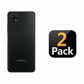 Samsung S22 Hoesje TPU Siliconen Zwart 2x