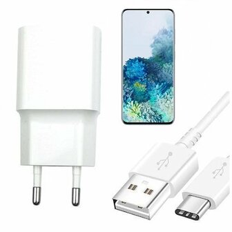 Smart Samsung S20 Oplader Snellader USB C