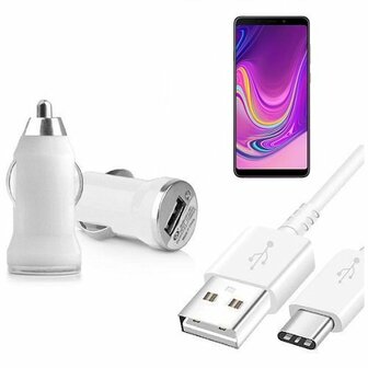 Autolader Samsung A9 2018 USB C