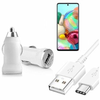 Autolader Samsung A71 USB C