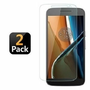 Motorola Moto G4 Screenprotector Beschermglas 2x