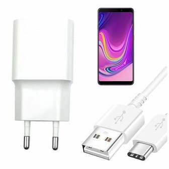 Smart Samsung A9 2018 Oplader Snellader USB C