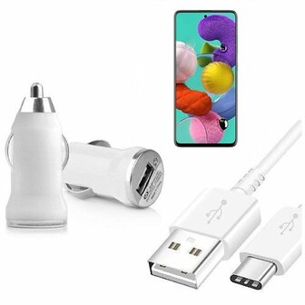 Autolader Samsung A51 USB C